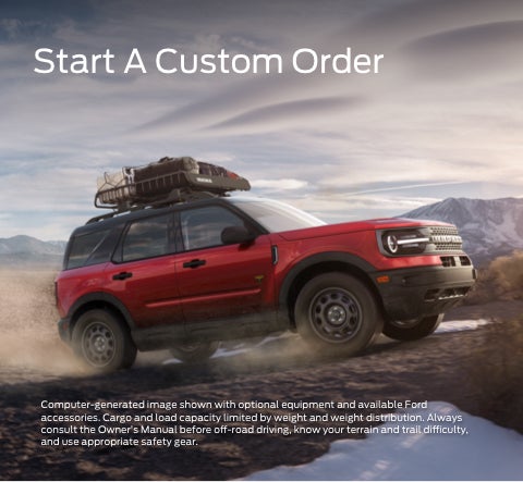 Start a custom order | Stuteville Ford of Ponca City in Ponca City OK